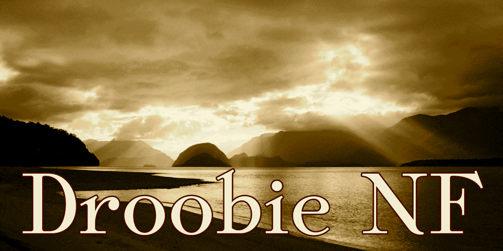 Droobie NF font