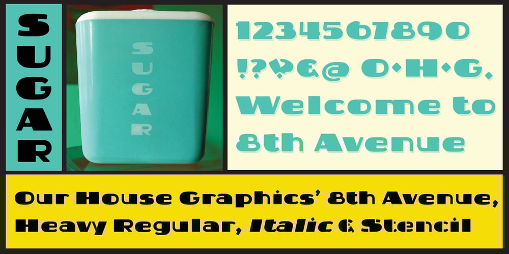 8th Avenue font