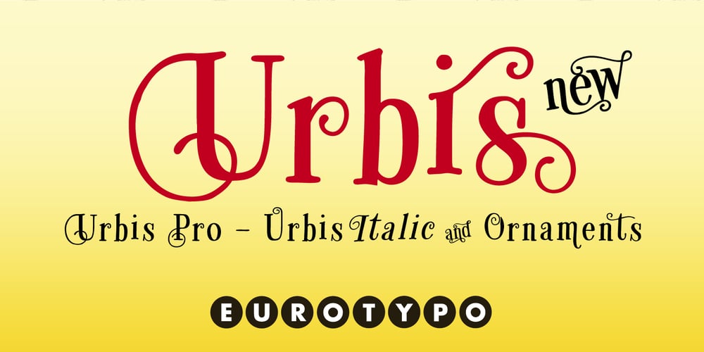 Urbis font