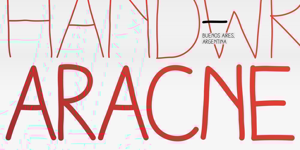 Aracne font