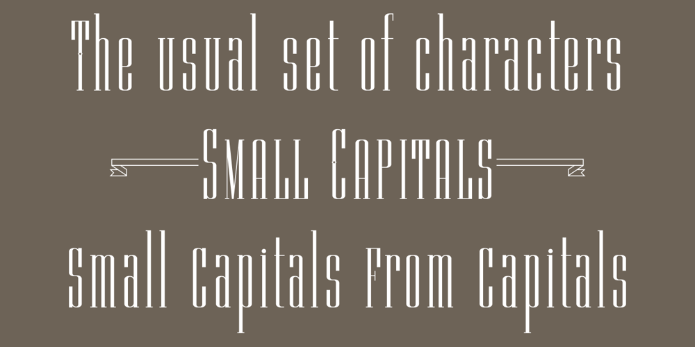 Angusto font
