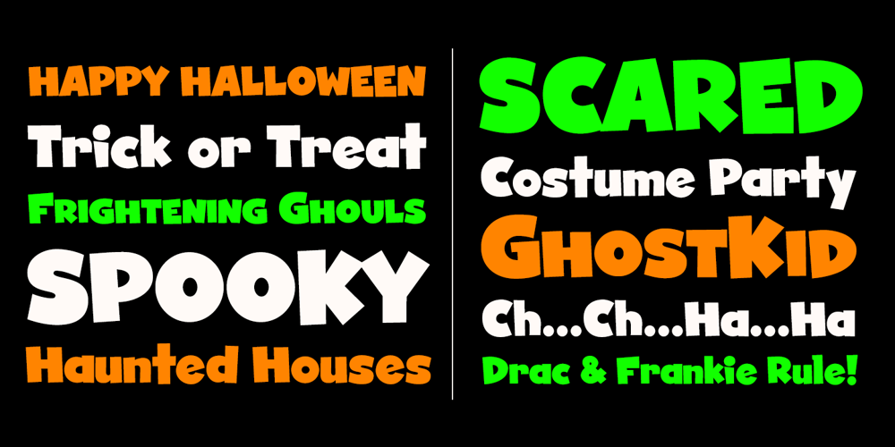 GhostKid AOE Pro font