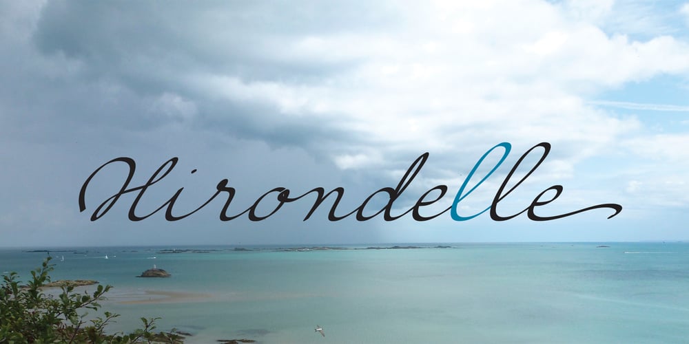 Hirondelle font