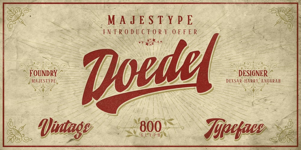 Doedel font