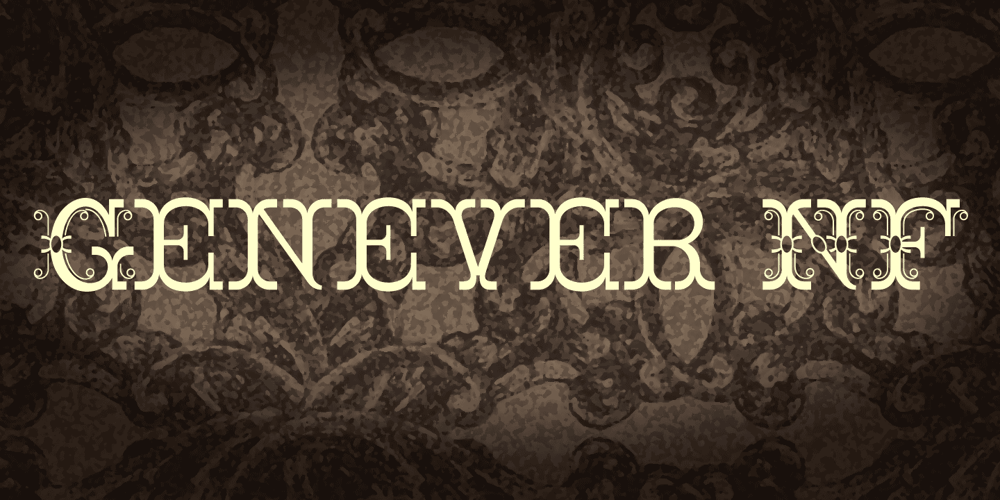 Genever NF font