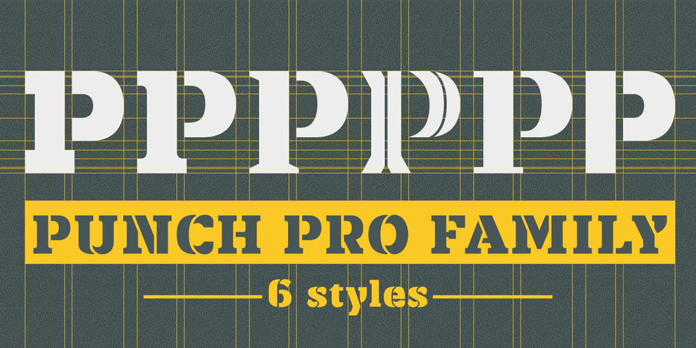 Punch Pro font