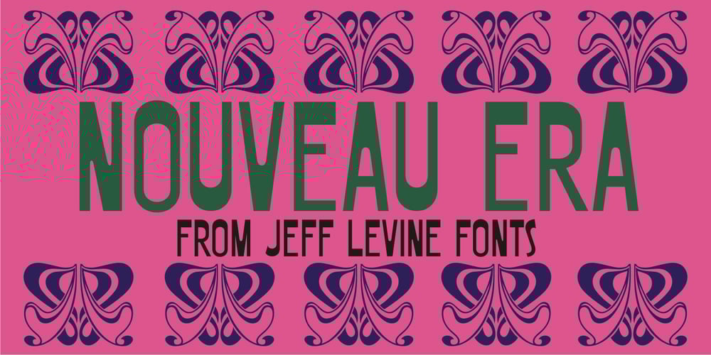 Nouveau Era JNL font
