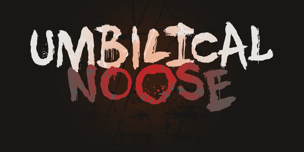 Umbilical Noose font