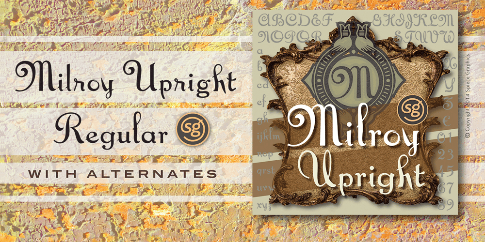 Milroy Upright SG font