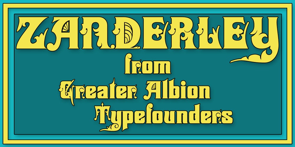 Zanderley font