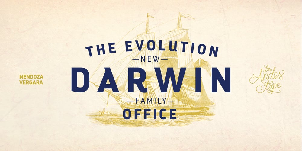 Darwin Office font