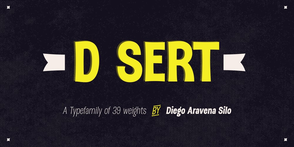 Dsert font