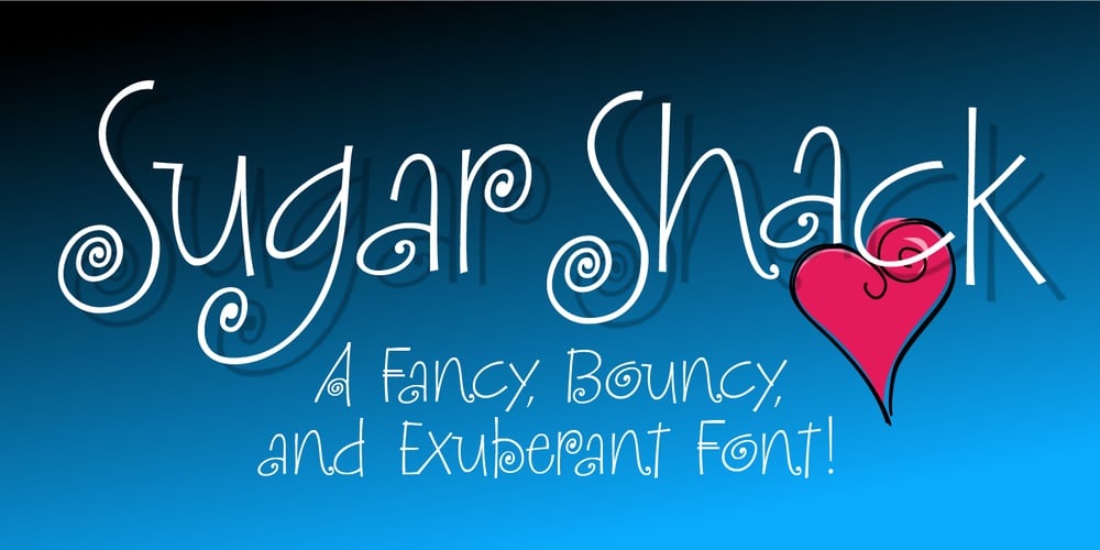 Sugar Shack font