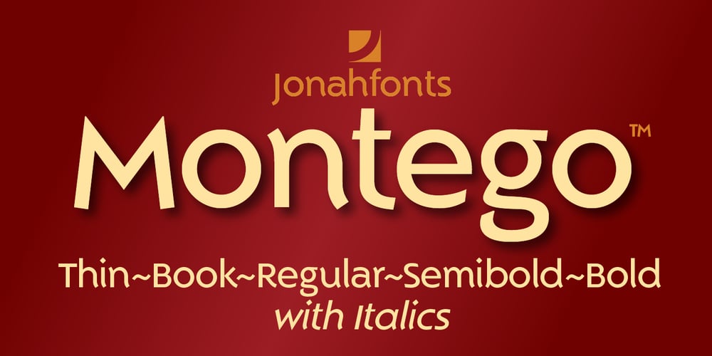 Montego font