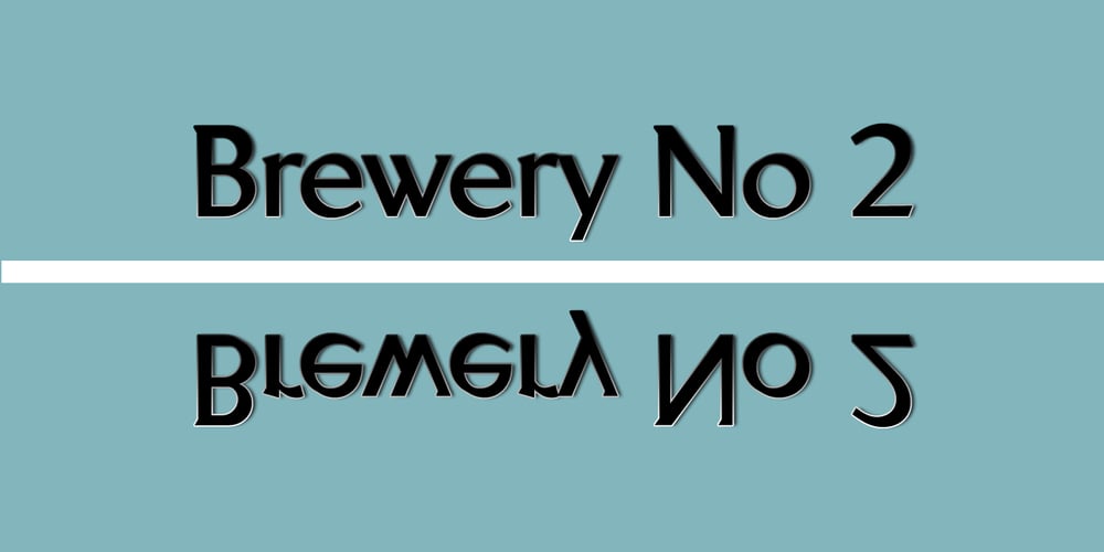 Brewery No 2 font