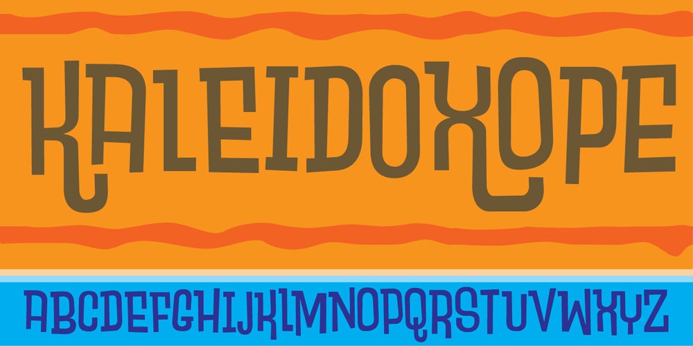 Kaleidoxope font