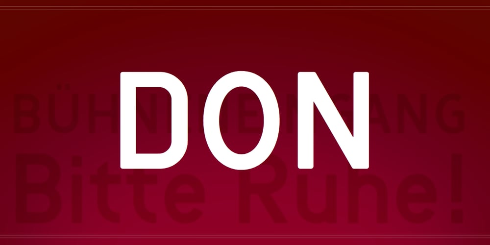 Don Sans font