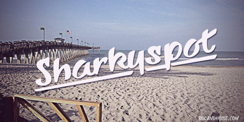 Sharky Spot font