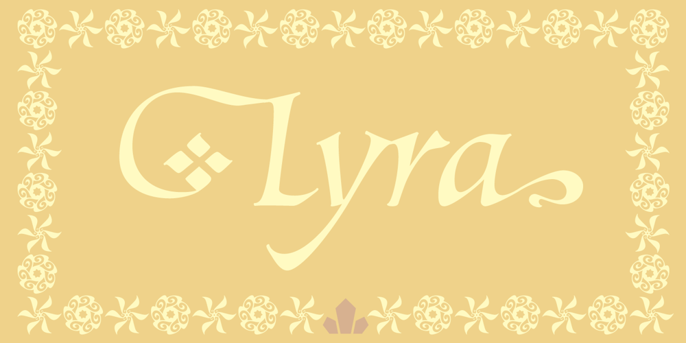 Lyra font
