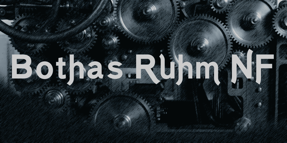 Bothas Ruhm NF font
