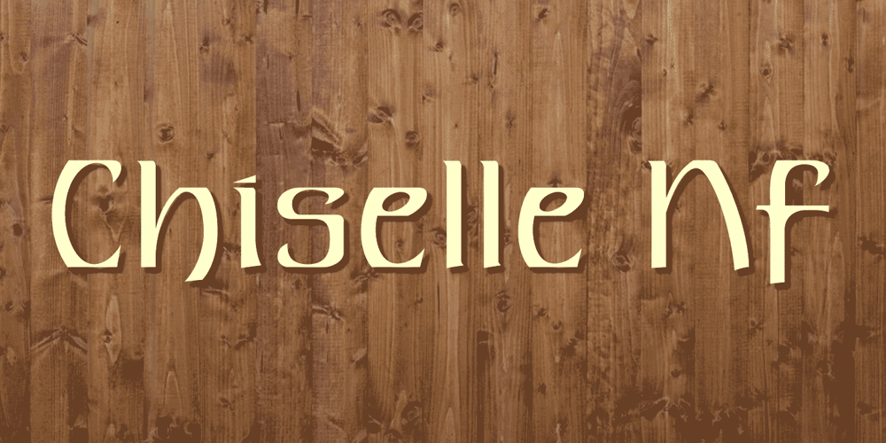 Chiselle NF font
