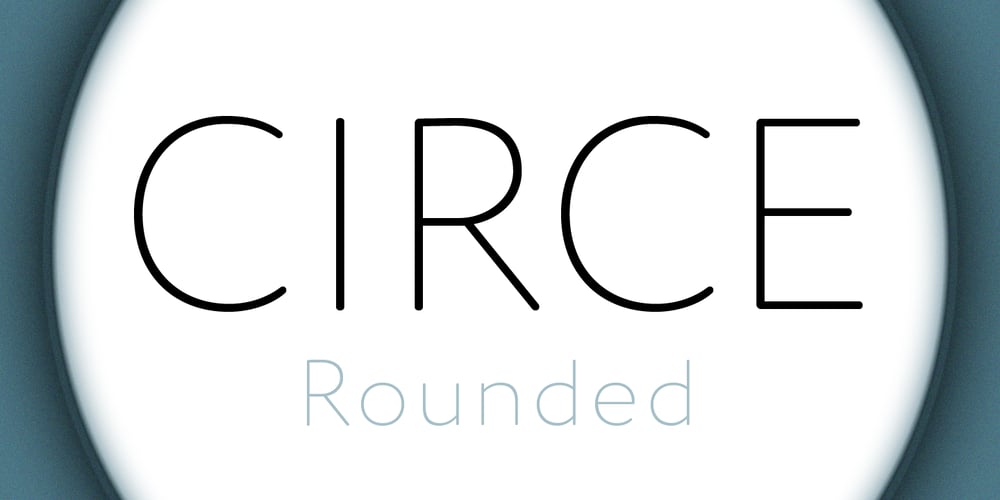 Circe Rounded font