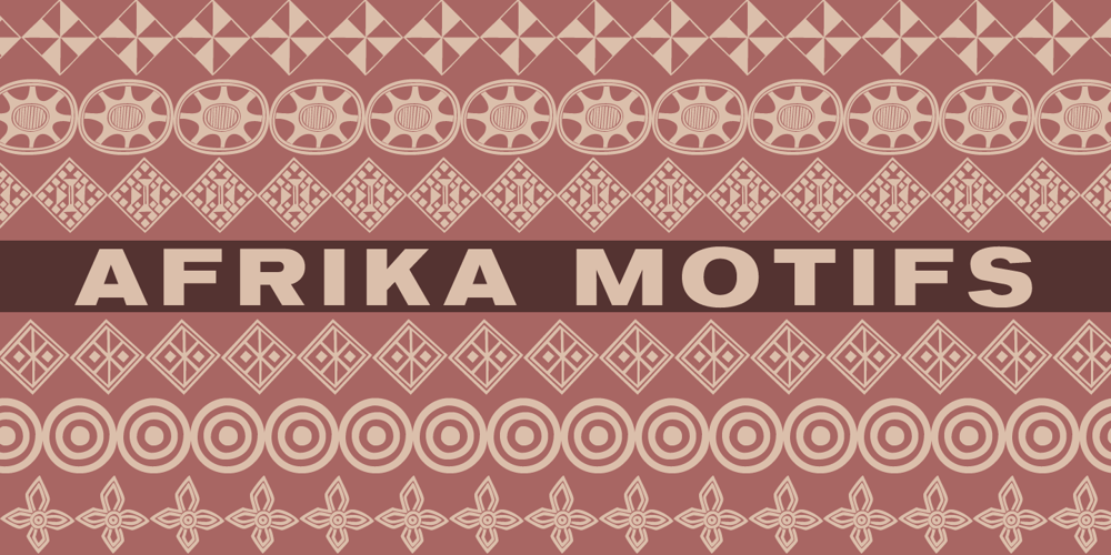 Afrika Motifs font