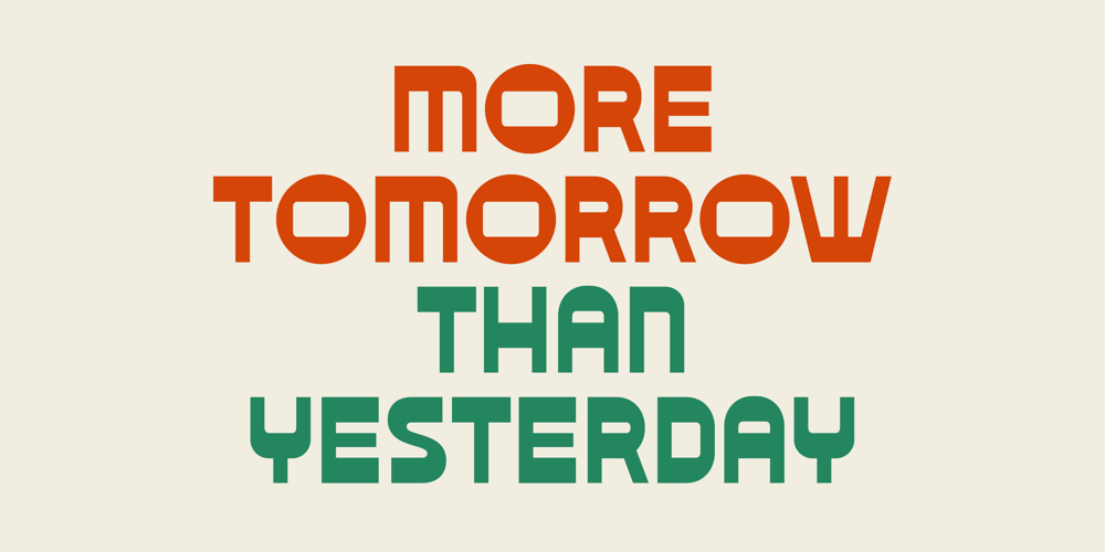 Word From Radio font