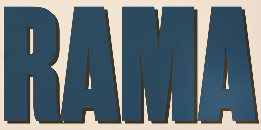 Rama Gothic font