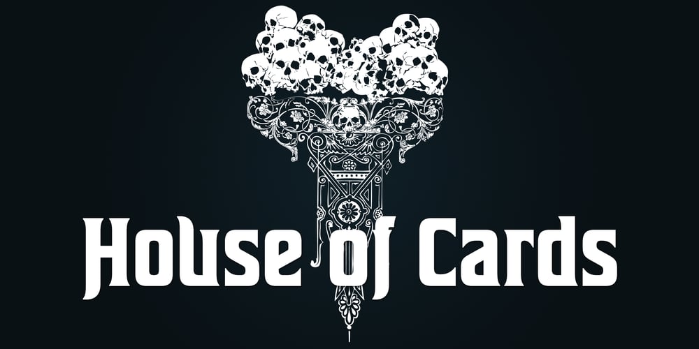 House Of Cards font
