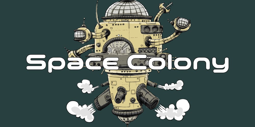 Space Colony font