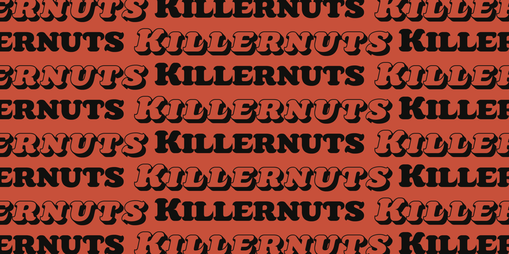 Killernuts font