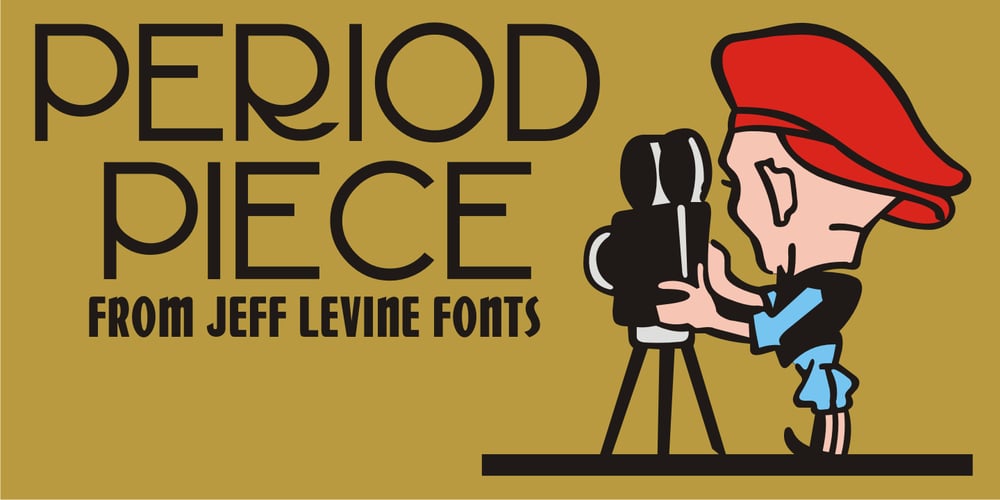 Period Piece JNL font