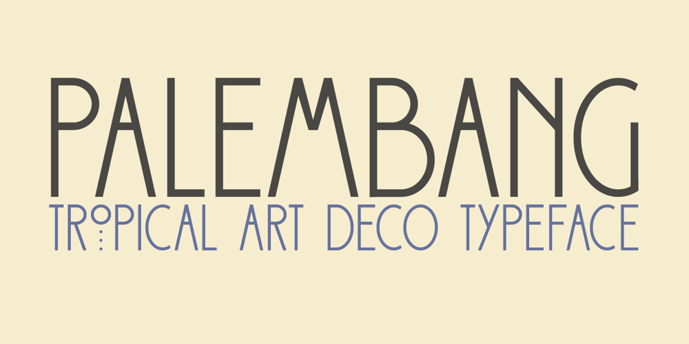 Palembang font