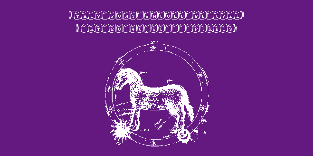 Flat20 Streamer font