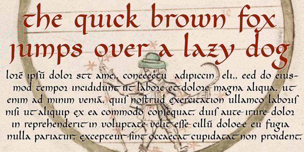 Agedage Caroline font