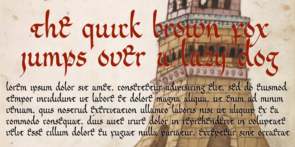Agedage Luxeuil font
