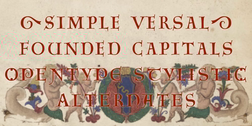 Agedage Simple Versal font