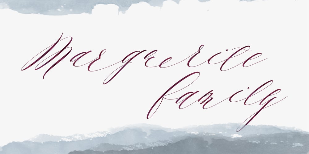 Marguerite font