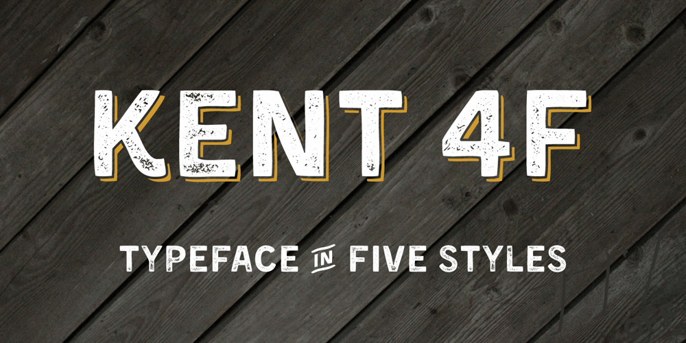 Kent 4F font
