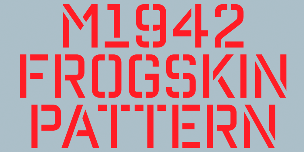 Reload Alt Stencil font