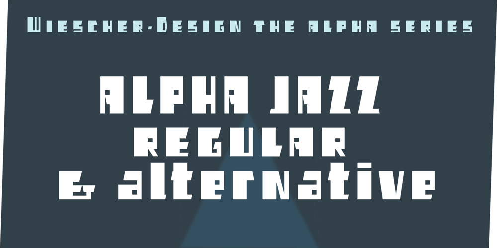 Alpha Jazz font