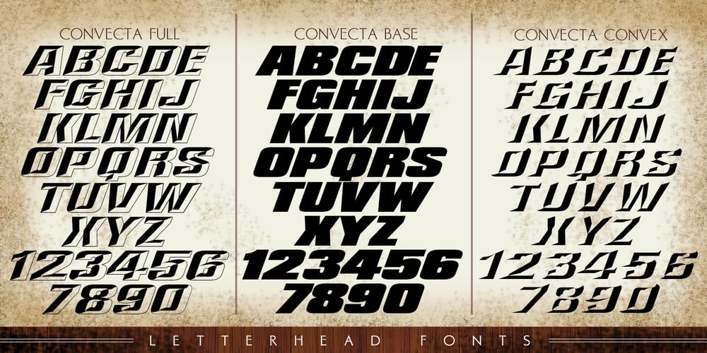 LHF Convecta font