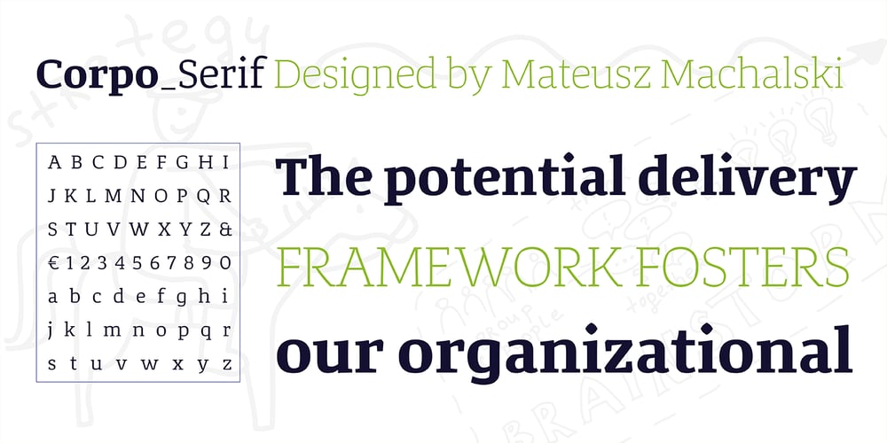 Corpo Serif font