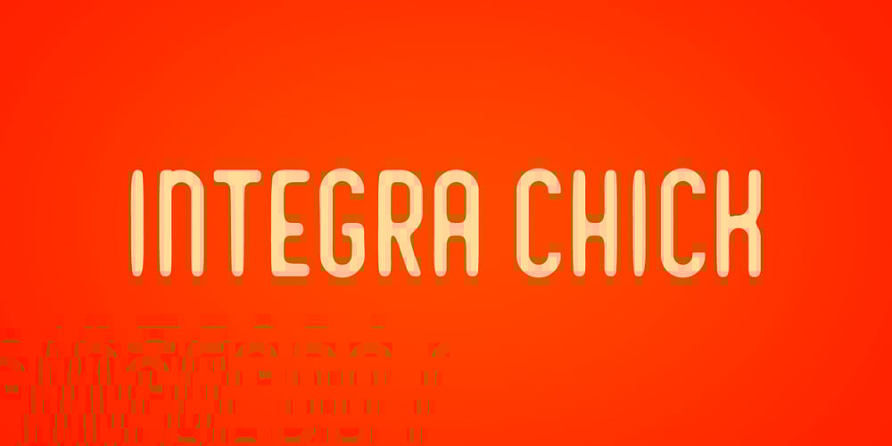 Integra Chic font