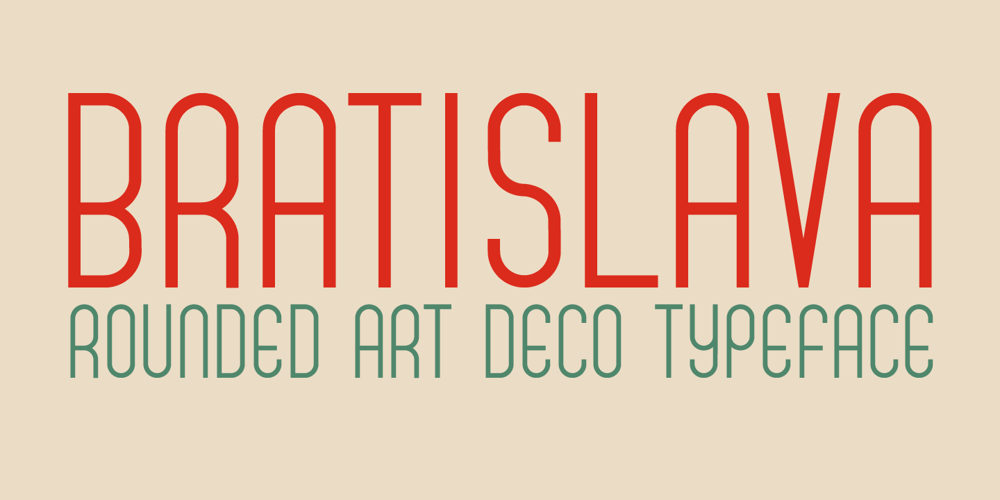 Bratislava font
