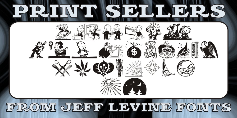 Print Sellers JNL font