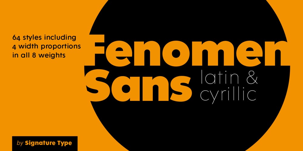 Fenomen Sans font