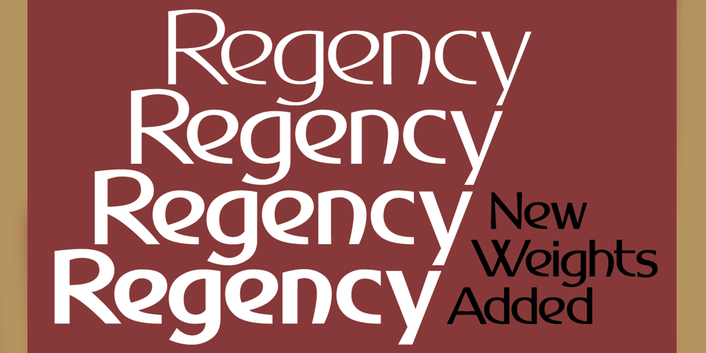 Regency font