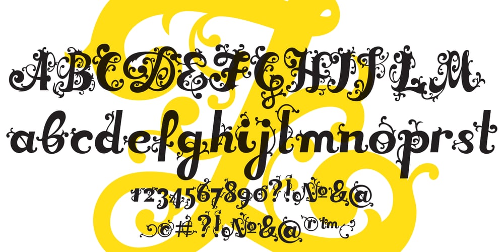 Dreamland Roman font